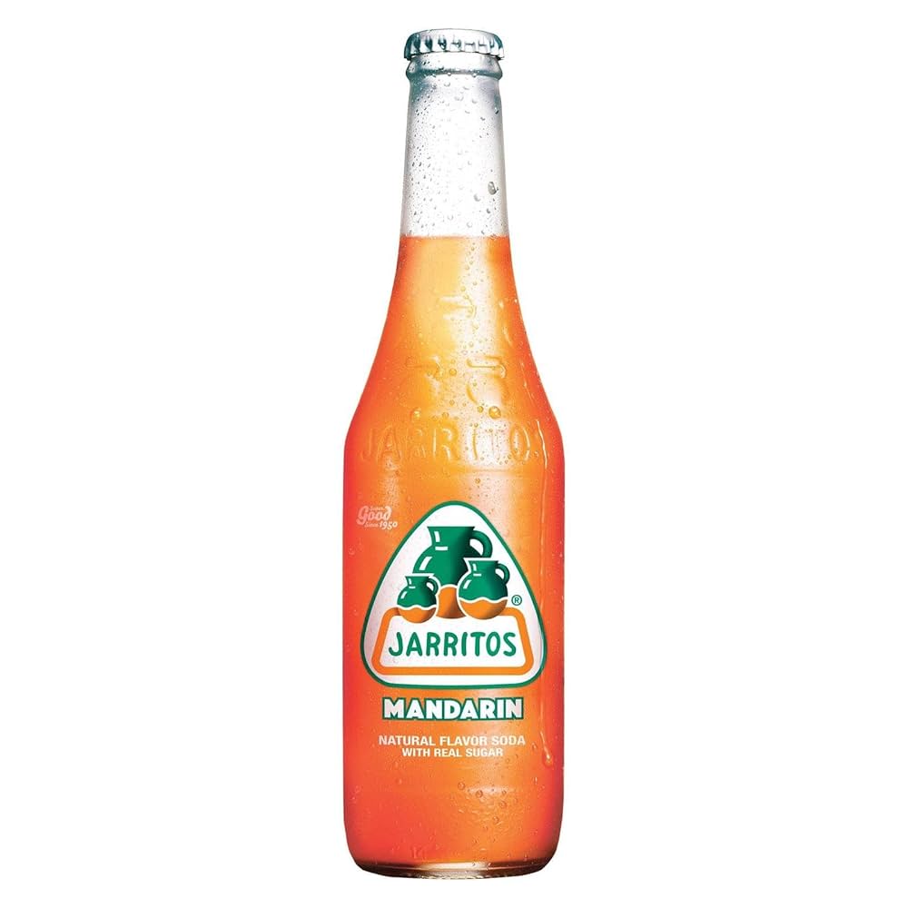 Amazon.com: Jarritos Soda,柑橘,瓶,12 盎司(約354.4 毫升)(24
